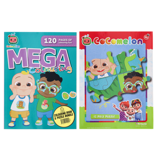 Cocomelon With Puzzle Colouring Book 120 Page