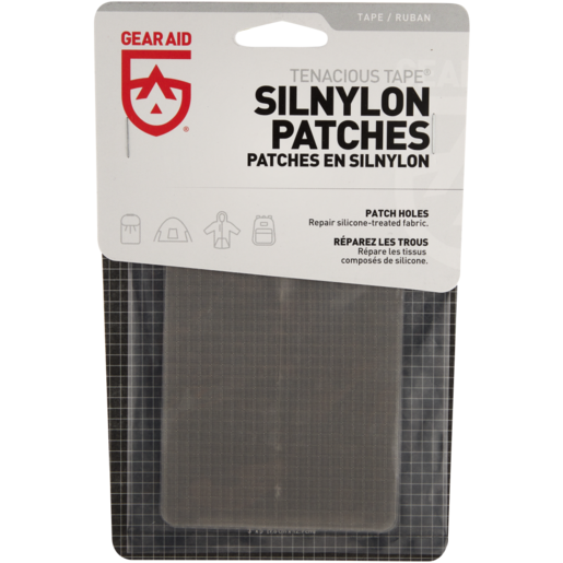 Gear Aid Tenacious Tape Silnylon Patches 2 Pack, Camping & Tent  Accessories, Camping, Outdoor