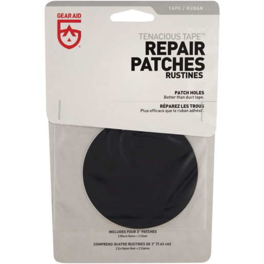 Gear Aid Tenacious Tape Repair Patches 4 Pack