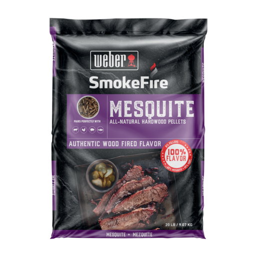 Weber Smokefire Mesquite Hardwood Pellets 9kg