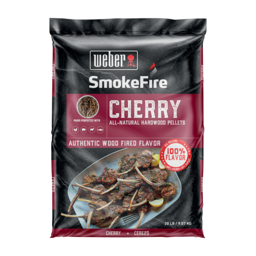 Weber Smokefire Cherry Hardwood Pellets 9kg