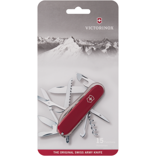 Victorinox Huntsman Red 15-In-1 Multi-Tool