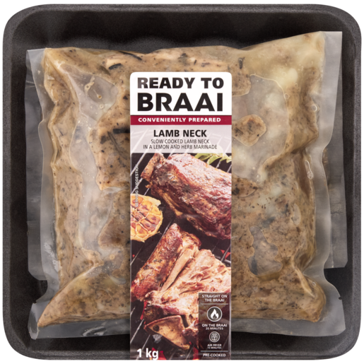 Ready To Braai Lamb Neck 1kg