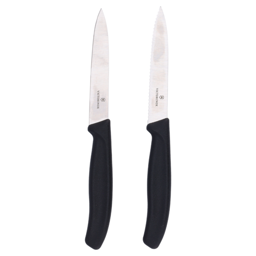 Victorinox Black Utility Knife Set 2 Piece