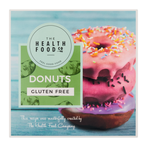 The Health Food Company Frozen Gluten Free Donuts 4 Pack