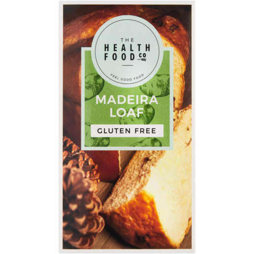 The Health Food Company Frozen Gluten Free Madeira Loaf 400g
