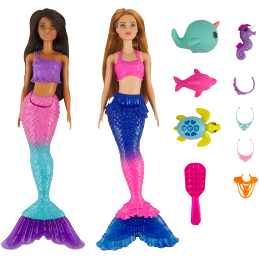 Barbie Dreamtopia Mermaid Doll Set 11 Piece