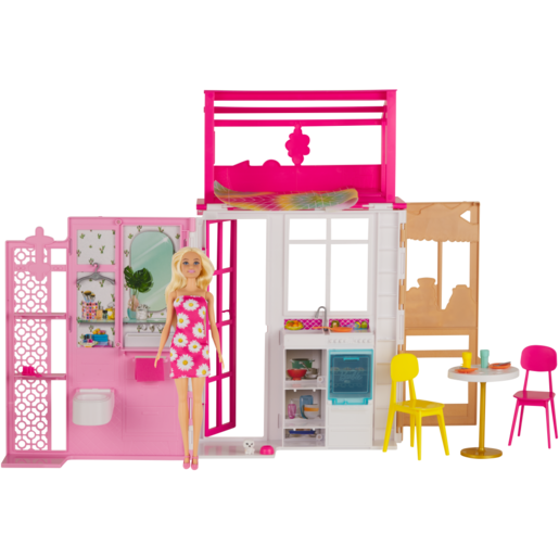 Barbie Doll & Vacation House Play Set