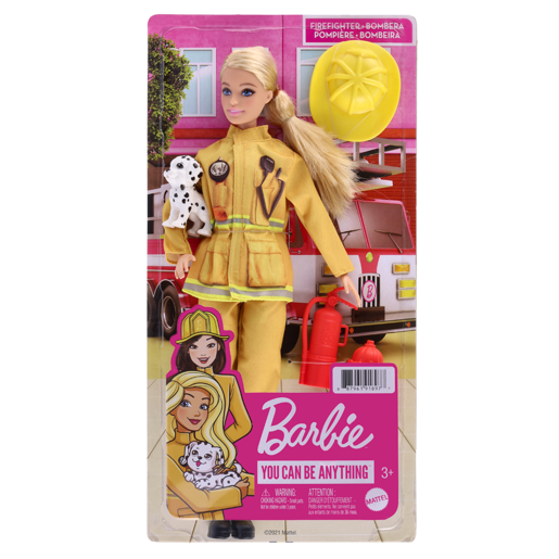 Barbie Career Deluxe Firefighter Doll