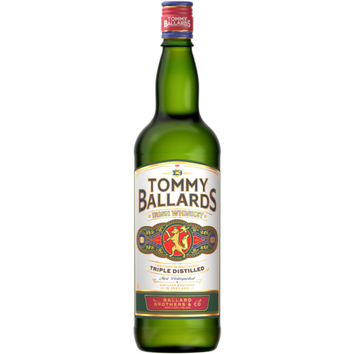 Tommy Ballards Irish Whiskey Bottle 750ml