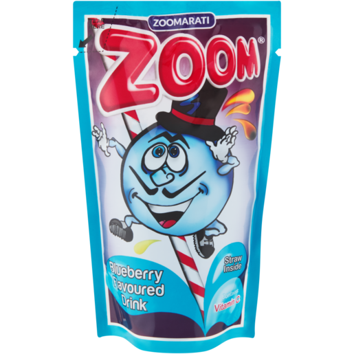 Zoomarati Zoom Blueberry Flavoured Juice 200ml