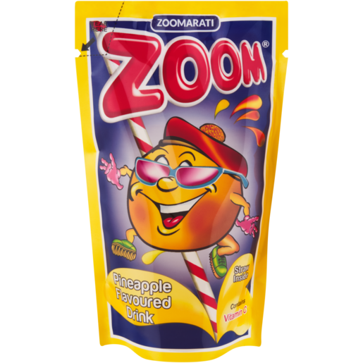 Zoomarati Zoom Pineapple Flavoured Juice 200ml