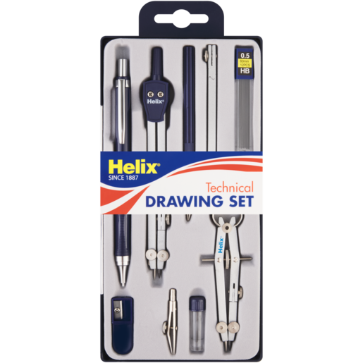 Helix Technical Drawing Set 9 Piece