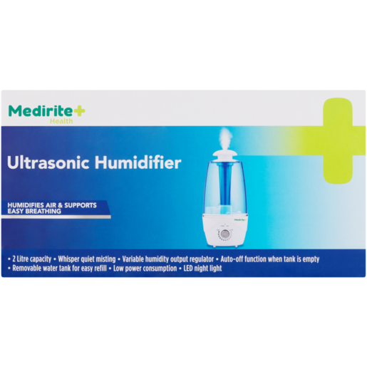 Medirite Ultrasonic Humidifier 2L