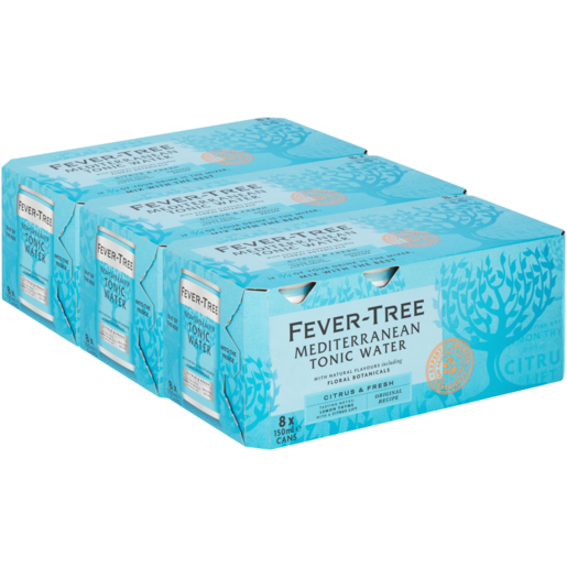 Fever-Tree Mediterranean Tonic Water 24 x 150ml
