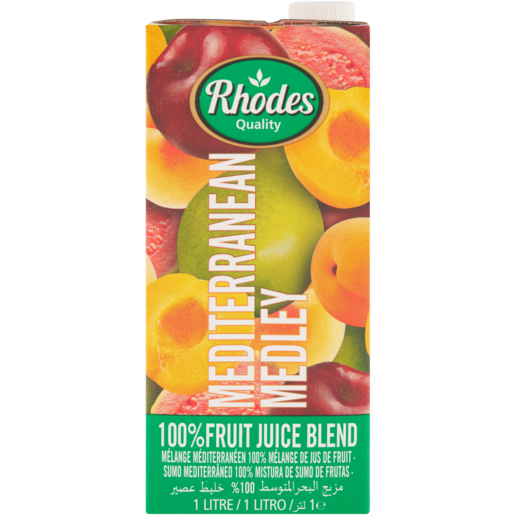 Rhodes Quality Mediterranean Medley Fruit Juice Blend 1L