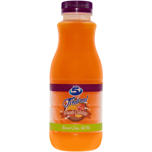 Take 5 Peach Mango Flavoured Dairy Fruit Mix 500ml