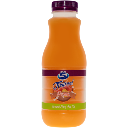 Take 5 Peach Flavoured Dairy Fruit Mix 500ml
