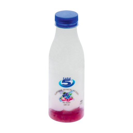 Take 5 Low Fat Mix Berry Flavoured Drinking Yoghurt 500g