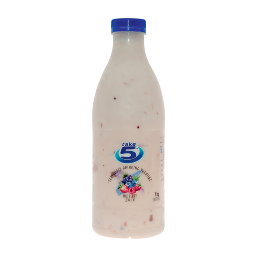Take 5 Mix Berry Flavoured Low-Fat Drinking Yogurt 1kg
