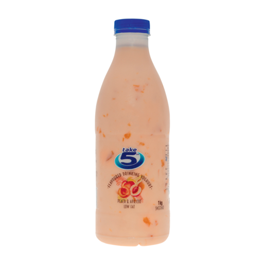 Take 5 Peach & Apricot Flavoured Drinking Yoghurt 1kg