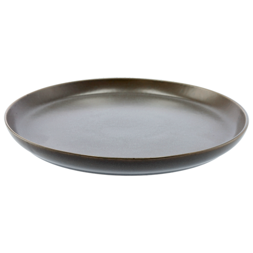 Reactive Glazed Grey Dinner Plate 27.2cm