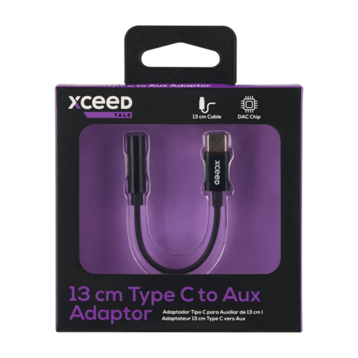 Xceed Type C To Aux Adapter 13cm