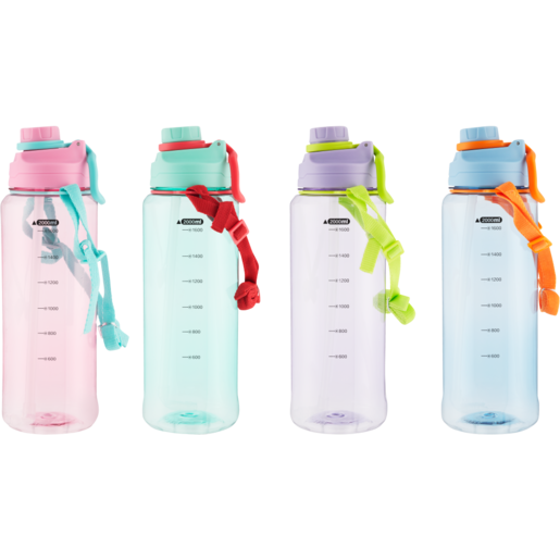 Plastic Carry Water Bottle 2L (Assorted Item - Supplied at Random)