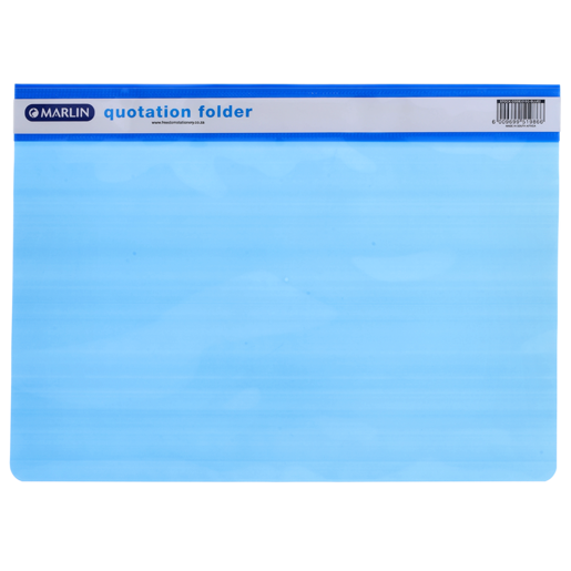 Marlin Blue A4 Presentation Folder