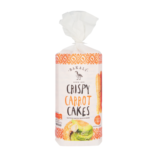 Bakali Crispy Carrot Cakes 100g