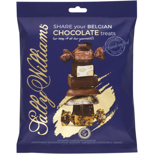 Sally Williams Assorted Belgian Chocolate & Nougat Treats 300g