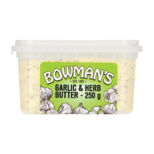 Bowman's Garlic & Herb Butter 250g