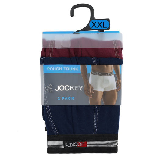 Jockey Extra Extra Large Classic Pouch Trunk 2 Pack