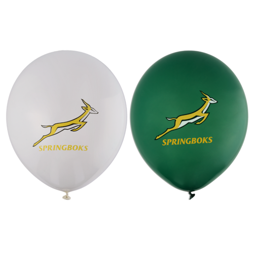 Springboks Balloons 30cm 10 Piece