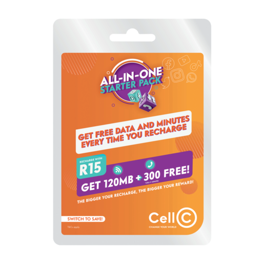 Cell C All In One Starter Pack