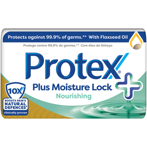 Protex Plus Moisture Lock Nourishing Duo Oil Anti-Germ Bath Soap 150g