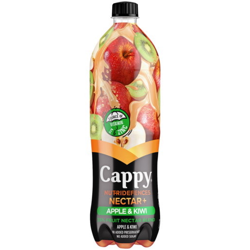 Cappy Apple & Kiwi Fruit Nectar Blend 1L