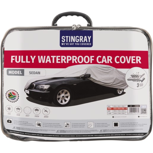 Stingray Sedan Fully Waterproof Medium Car Cover