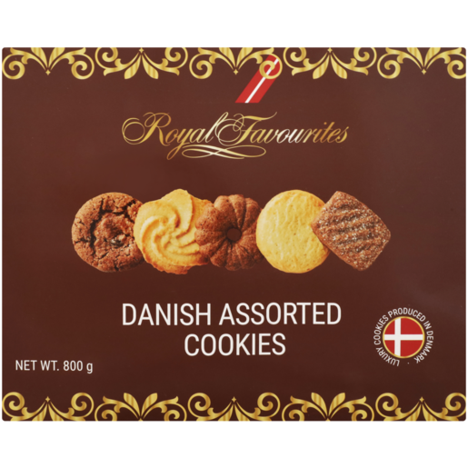 Royal Favourites Danish Assorted Cookies 800g 