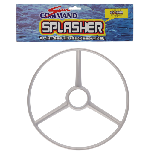 Sun Command Silver Splasher Detector Wheel