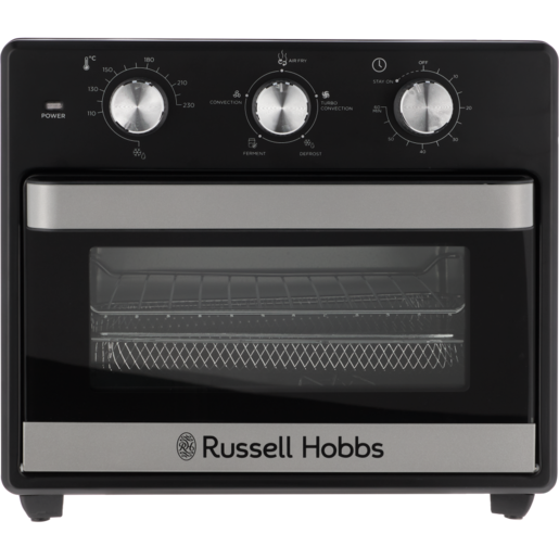 Russell Hobbs Black & Silver Air Fryer Oven 25L