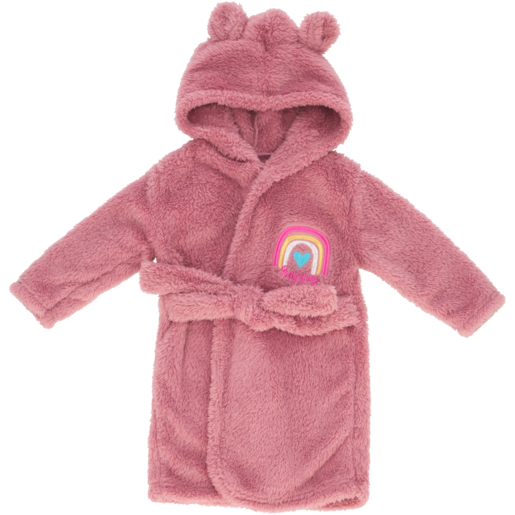 Jolly Tots Baby Pink Fleece Gown 24 - 30 Months