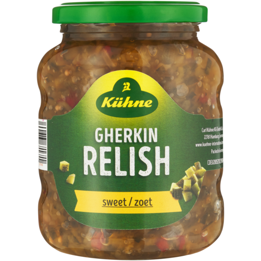 Kühne Sweet Gherkin Relish 350g 