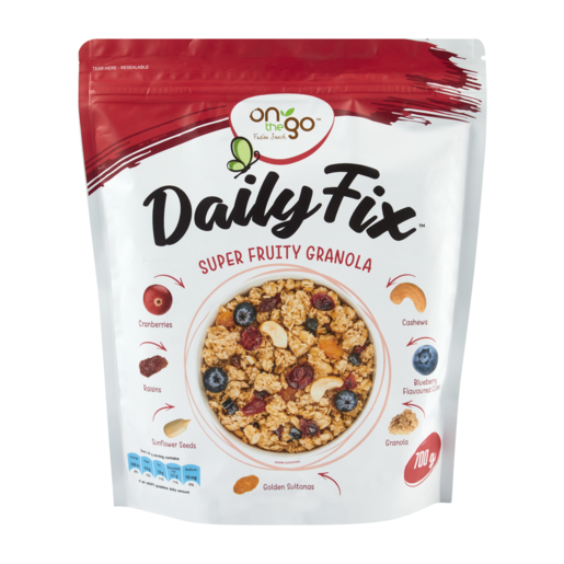 On the Go DailyFix Super Fruity Granola 700g