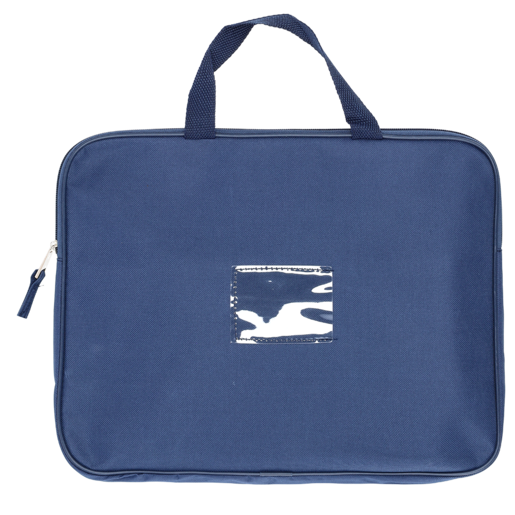 Kenzel Navy Book Bag with Handle