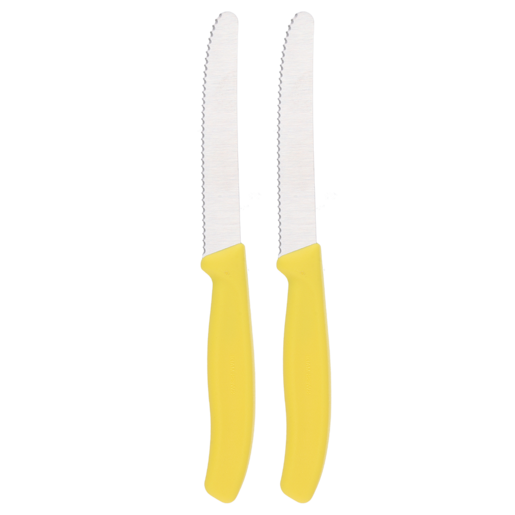 Victorinox Yellow Pairing Knife Set 2 Piece