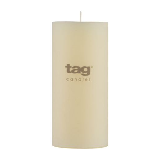 Tag Ivory Chapel Candle 7 x 15cm