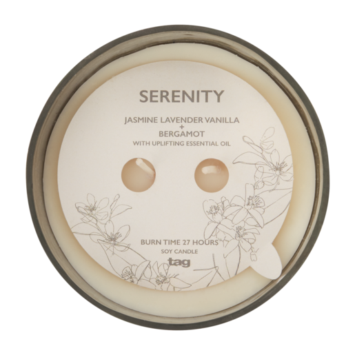 Tag Serenity Scented Soy Candle 420g