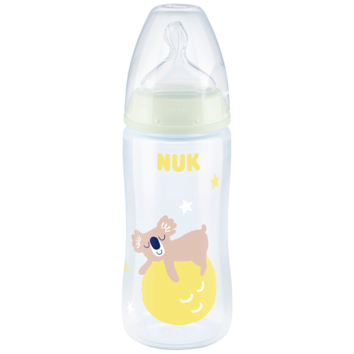 NUK First Choice Plus Baby Girl Bottle With Temperature Control 6-18 Months 300ml