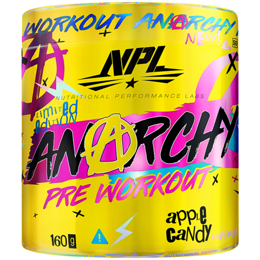 NPL Anarchy Apple Candy Flavoured Pre-Workout 160g